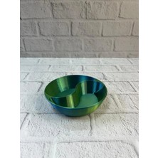 Esplendor Dekoratif Yeşil Çerezlik Kase 4’lü Set 3X12 cm