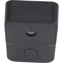 Esplendor Şarjlı Kameralı Kapı Zili Siyah