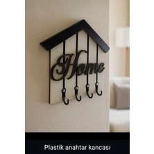 Plastik Kanca Anahtar Askısı ( 100 Adet)