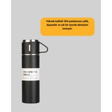 Esplendor 304 Çelik Termos Seti | 2 Bardaklı, 500 Ml, Uzun Süre Isı Koruma