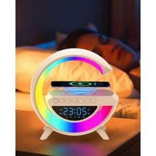 Die Grup Rgb Işıklı Kablosuz Hoparlör Bluetooth USB Fm Tf Kart Destekli