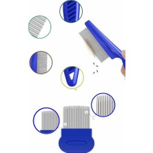 Esplendor Tüy Fırçası Bit Tarağı Seti Evcil Hayvan Tüy Toplayıcı Bit Pire Önleyici Tarak