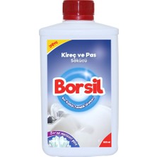 Borsil Kireç Ve Pas Çözücü 500 ML Banyo Ve Musluk Parlatıcı Nano Teknoloji Derinlemesine Temizlik