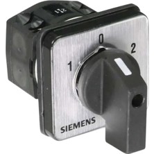 Siemens 3LF0122-4BB00 20A Monofaze Kutup Değiştirici Paket Şalter