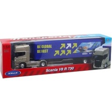 Esplendor 68021SS-F-GW Welly 1 64 Scanıa R730 Traıler 48