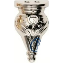 Esplendor Eco Lounge Minare Ahşap, Sunta Sandık Ayağı, Kutu Ayak 3 cm - Nikel