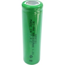Çerçici Sertec - 1.2V 1600 Mah - Aa - Ni-Mh Şarjlı Pil - (Başsız / Flat Head)