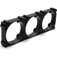 Pilpunto 32650 / 32700 Pil Tutucu Üçlü Modüler Braket Holder 1 Adet - Geçmeli Batarya Kızağı