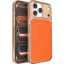 Rdbydn Joko  Iphone 17 Pro Max Bruma Magsafe Kapak - Turuncu