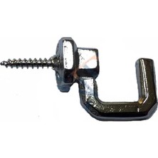 Esplendor Eco Lounge Vidalı Kanca, Askı Büyük - 15X23MM, Nikel - 1 Adet