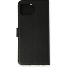 Newface Rdbydn New  Reno 4 Lite Kılıf Tr S Plus Kapaklı Kılıf - Siyah