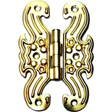 Esplendor Eco Lounge Dekoratif Sac Kelebek Menteşe - Büyük, Sarı, 100 Adet