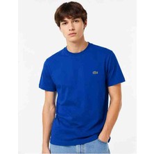 Lacoste Bisiklet Yaka Regular Fit Mavi