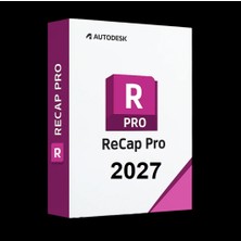 Autodesk Recap Pro 2027 (Windows) - 1 Pc 1 Yıl Serial Kod (Full Sürüm)