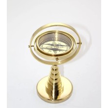 Esplendor Pirinç Masa Üstü Pusula Model 1