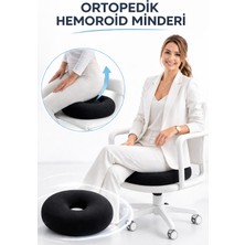 Tam12 Ortopedik Hemoroid Basur Minderi Kuyruk Sokumu Koltuk Yastığı Konforlu Oturma Simidi