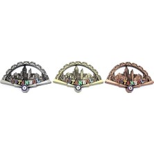 Esplendor Istanbul Temalı Metal Magnet Model 2