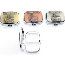 Esplendor Istanbul Temalı Enfiye Kutusu Galata Kulesi Baskılı