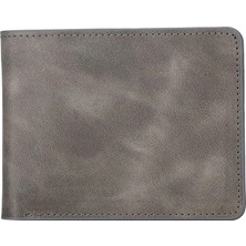 Esplendor Pier Deri Erkek Cüzdan Rustik Gri
