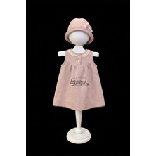 Beyaz Ahşap Çocuk Vitrin Mankeni 06-09 Aylık