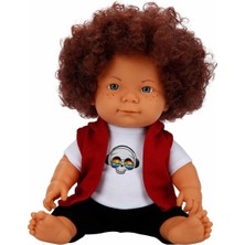 Esplendor Kıvırcık Saçlı Curly Bebek 35 cm