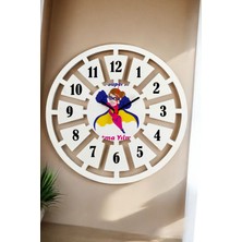 Şık 40CM Duvar Saati, Anneler Günü Için Özel Hediye