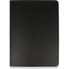 Ne Verelim Size Newface iPad Pro 12.9 (2021) Kılıf 360 Tablet Deri Kılıf - Siyah