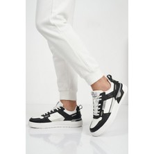 Hammer Jack Beyaz Siyah Bağcıklı Hafif Esnek Erkek Sneaker Soprano 101 25205 M