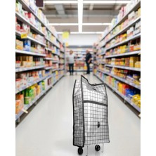 Midas Toptan Home Geniş Hacimli Tekerlekli Pazar Çantası Dayanıklı ve Ergonomik