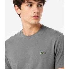 Lacoste Bisiklet Yaka Regular Fit Gri
