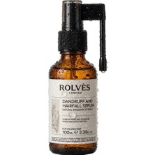 Rolves Dökülme ve Kepek Karşıtı Saç Serumu 100 ml | Siyah Sarımsak, Biberiye & Kafein
