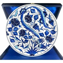 Çini Evi Iş Ortağına Hediye – Mavi Beyaz Iznik Çini Tabak