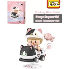 Markaon LZ-4303 Nessiworld Holstein Cat Sallanma Sürüşü 190 Parça Block Oyuncak