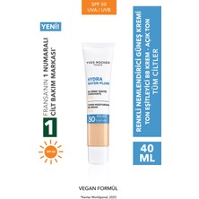 Yves Rocher Bb Krem 50 Spf - Ton Eşitleyici Renkli Nemlendirici Güneş Kremi - Hydra Water Plump - Açık 40ML
