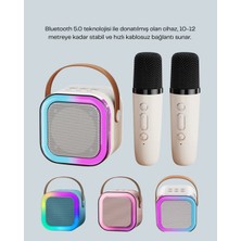 Toyigoo Bluetooth 5.0 Destekli Kablosuz Karaoke Hoparlör