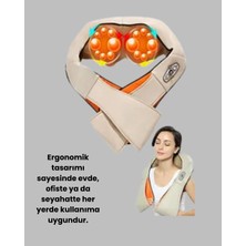 Toyigoo Ev Tipi Ovmalı Isıtmalı Boyun Omuz Bel Masaj Aleti Kolay Kullanım
