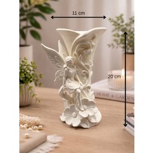 Layer One Melek Figürlü Dekoratif Vazo/biblo - 20 cm
