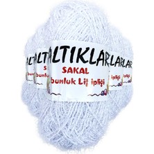 Toyigoo 5 Adet Sakal Sabunluk Lif Ipliği Optik Beyaz TYG-84037RS