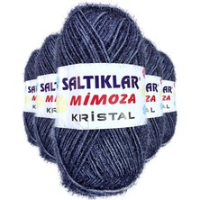 Toyigoo 5 Adet Mimoza Kristal Işıltılı Şal Patik Yelek Ipi 36 TYG-84037RS