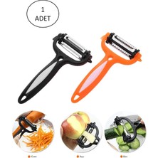 Toyigoo Renkli Saplı 3 Başlı Çelik Soyacak - Soyucu TYG-84037RS