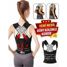 Ankaflex Sırt Duruş Düzeltici Korse Sırt Ağrı Kemeri Ayarlanabilir Dik Durma Kemeri Ofis Ev Spor Günlük Korse