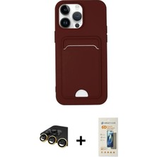 Toyigoo Ieg™ iPhone 14 Pro Kılıf Vadi Çizgi Prime - Siyah 6d Mat Seramik Hayalet Nano Ekran Koruyucu +