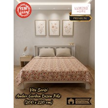 Çift Kişilik Pike , Yatak Örtüsü % 100 Pamuk Luwino Home Vita Serisi 200 x 220 cm