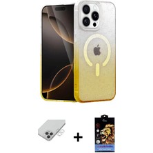 Toyigoo Ieg™ iPhone 14 Pro Max Kılıf Eksen Minimal Özel Seri - Siyah Buffer Hayalet Cam Ekran Koruyucu