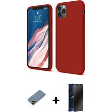 Toyigoo Ieg™ iPhone 11 Pro Kılıf Kozmos Yansıma Özel Seri - Siyah 3D Antistatik Hayalet Cam Ekran Koru