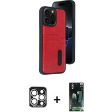 Toyigoo Ieg™ iPhone 15 Pro Max Kılıf Yörünge Işık Serisi - Şeffaf 360 Full Body Arka Koruyucu + Gü