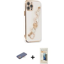 Toyigoo Ieg™ iPhone 12 Pro Max Kılıf Nova Işık Prime - Siyah 6d Mat Seramik Hayalet Nano Ekran Koruyuc