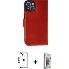 Toyigoo Ieg™ iPhone 14 Kılıf Siluet Işık Serisi - Siyah Bilvis 3D Cam Ekran Koruyucu + Mavi Shine Kame