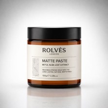 Rolves Matte Paste Orta Tutuş + Doğal Parlak  Saç Şekillendirici 100ML
