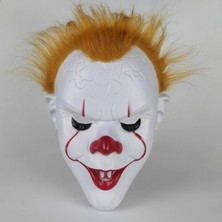 Bazarhane Stephen King's Korkutucu Joker Maske 31X22 cm